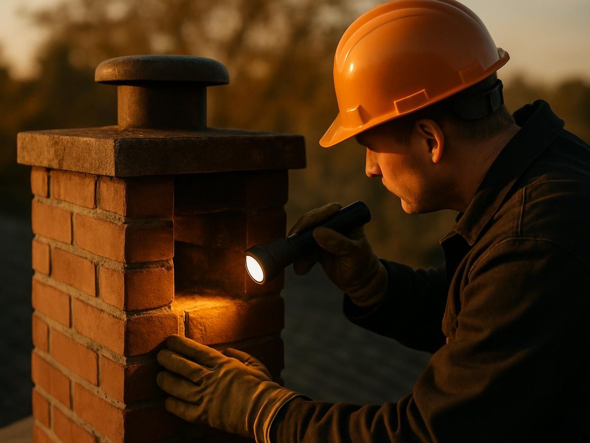 Final Chimney Repair work in Chestnut Hill